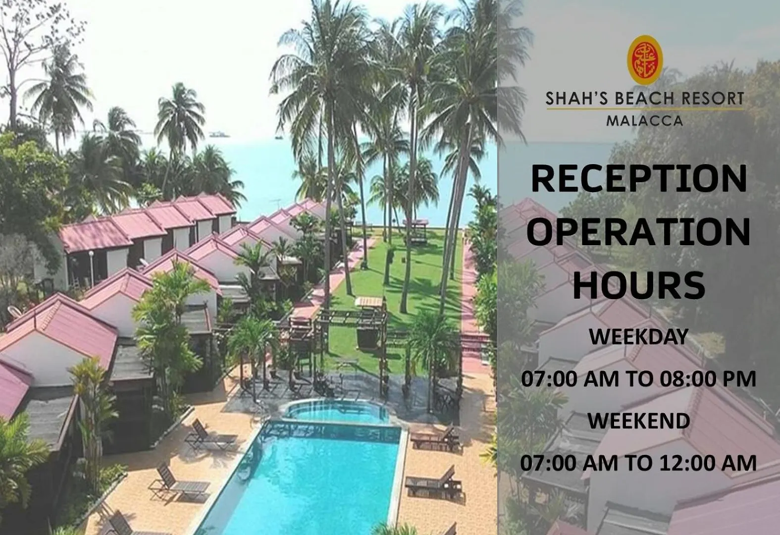 Shah\'S Beach Resort Melaka contacts